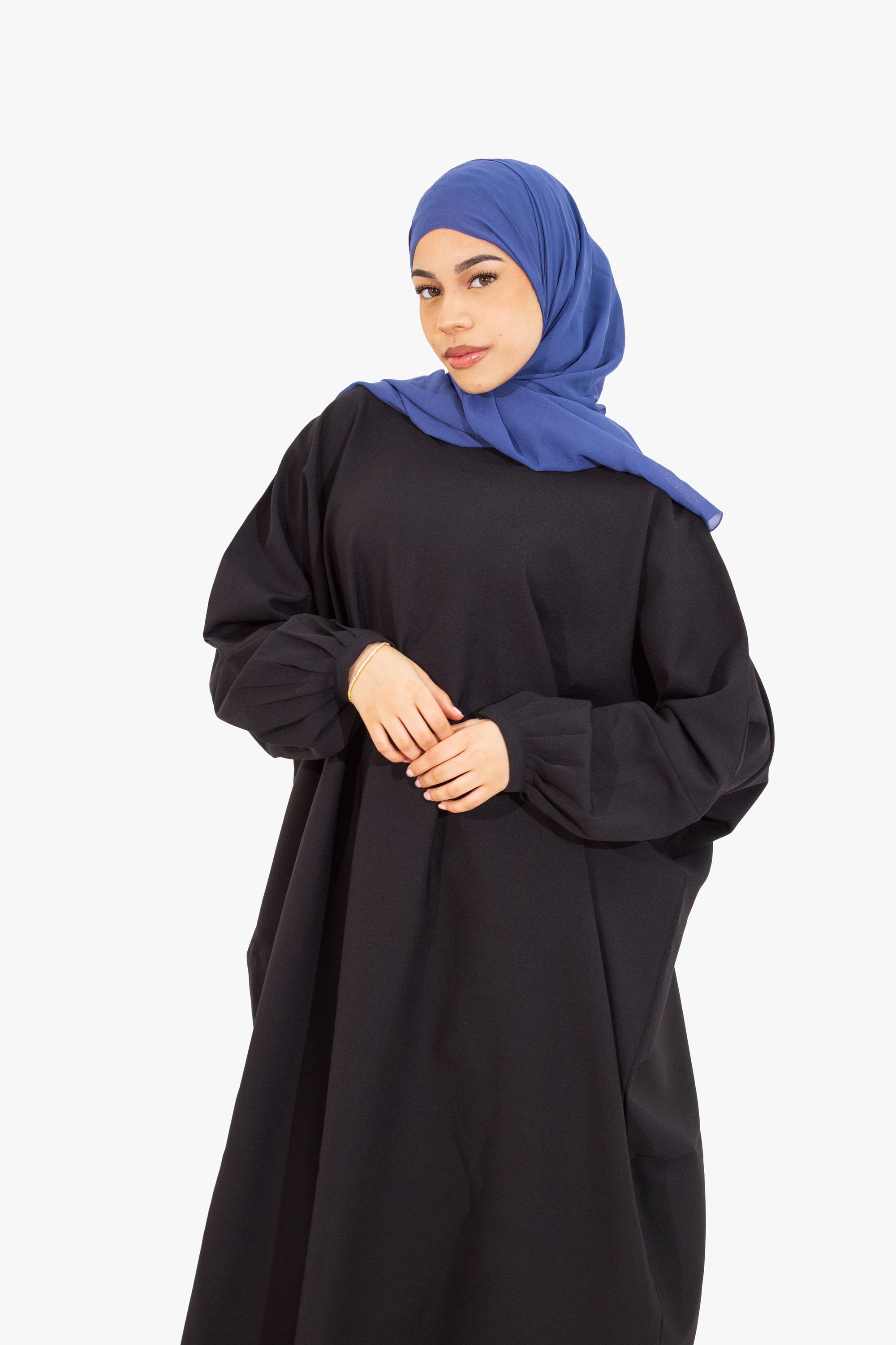 Black Batwing Abaya