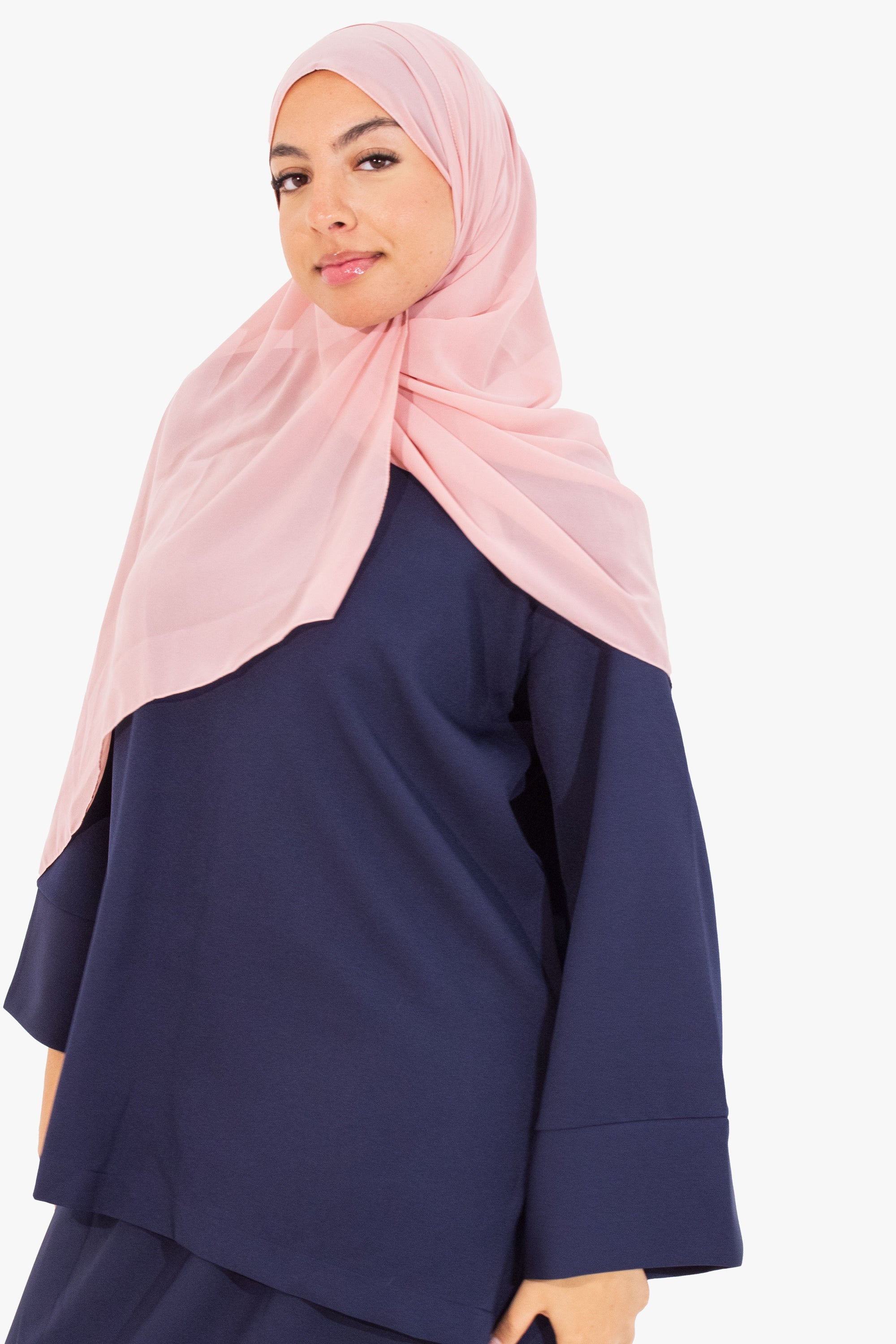 Navy Two-Piece Abaya
