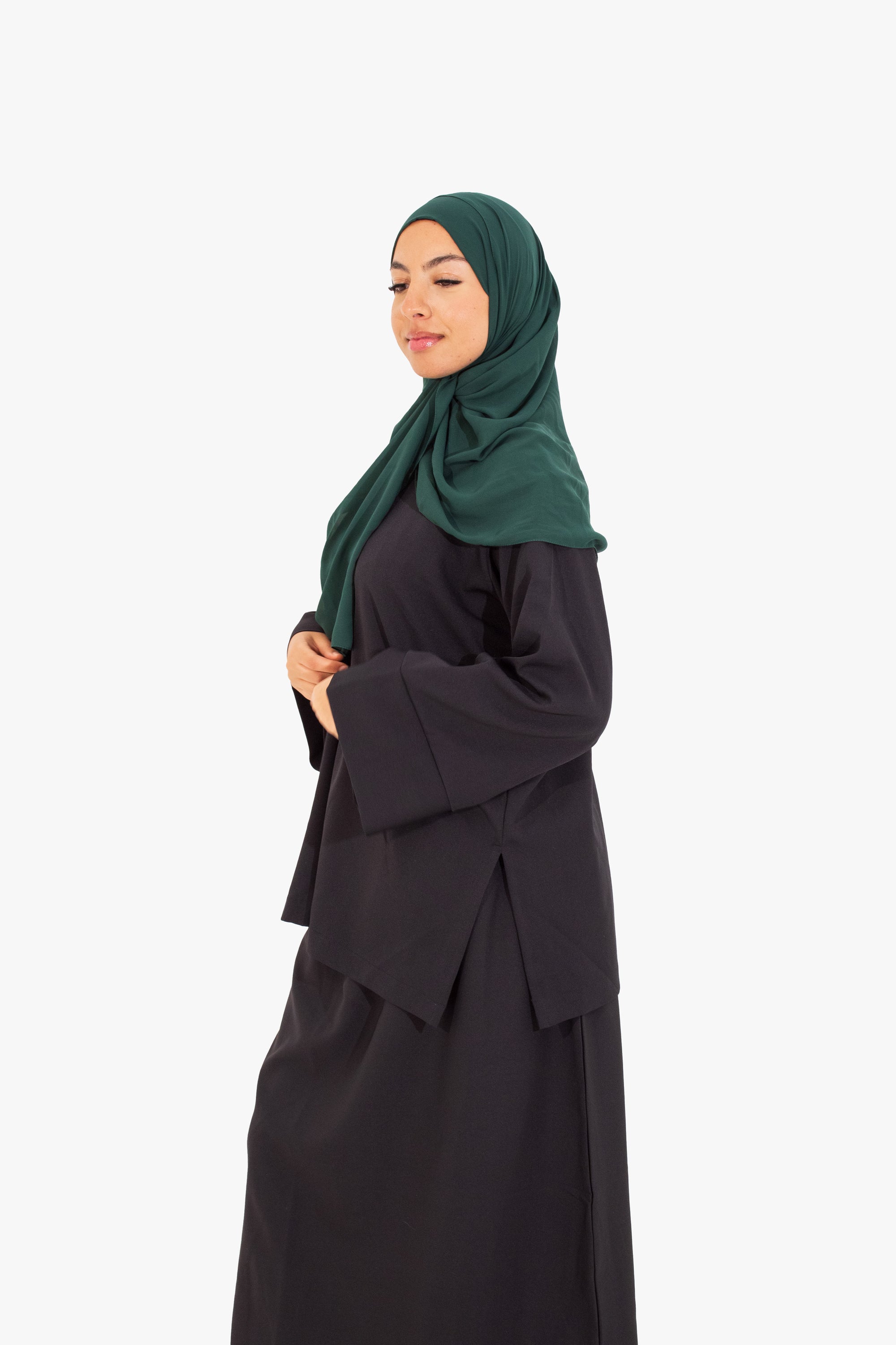 Black Two-Piece Abaya