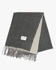 Grey Double-Tone Winter Scarf