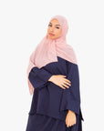 Navy Two-Piece Abaya