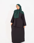 Black Two-Piece Abaya