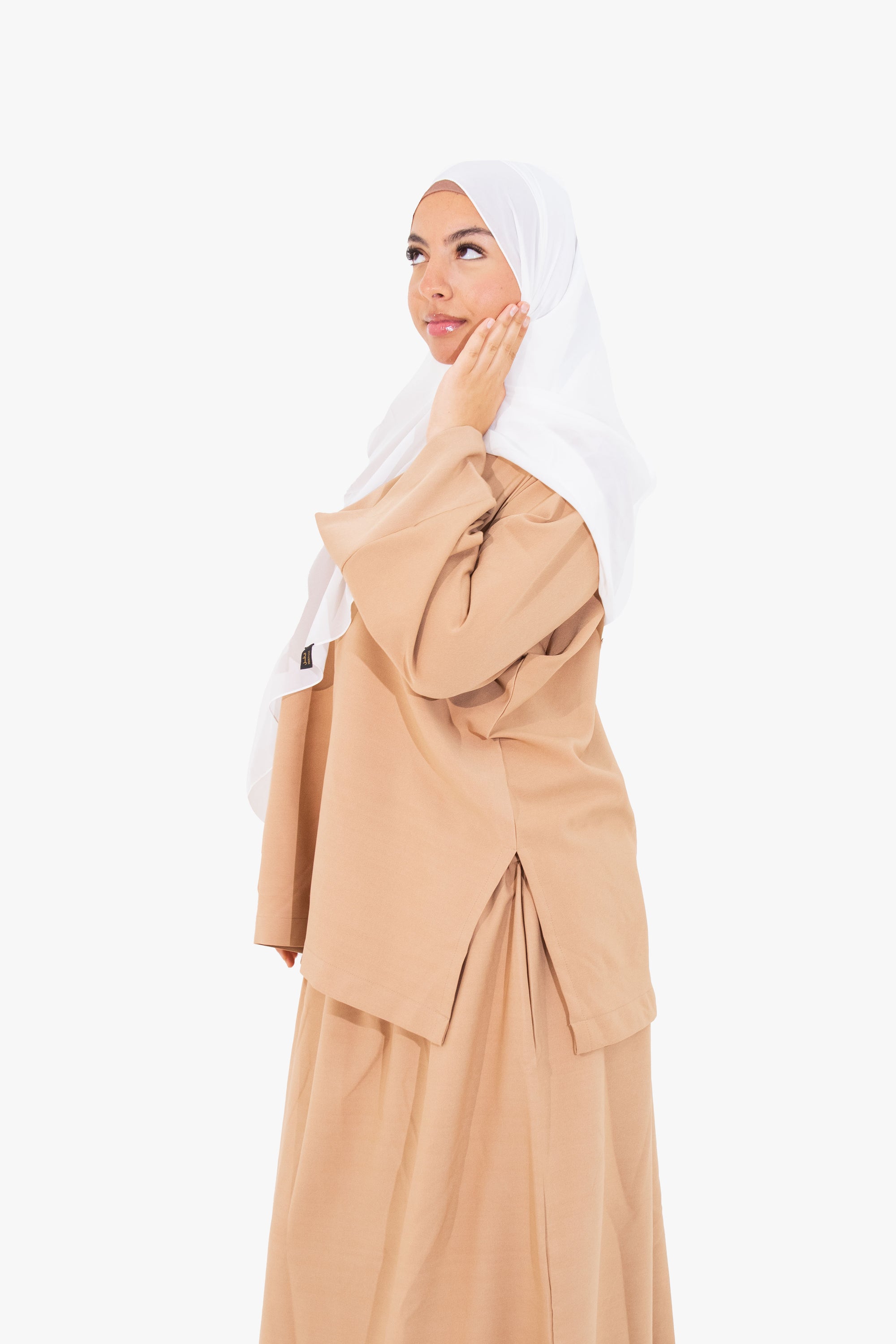 Coffee Two-Piece Abaya