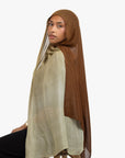 Premium Modal Printed Hijab - Autumn Leaves