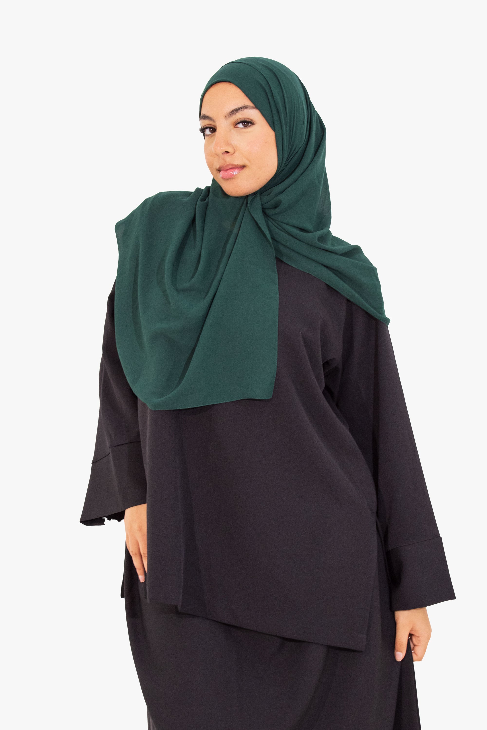 Black Two-Piece Abaya