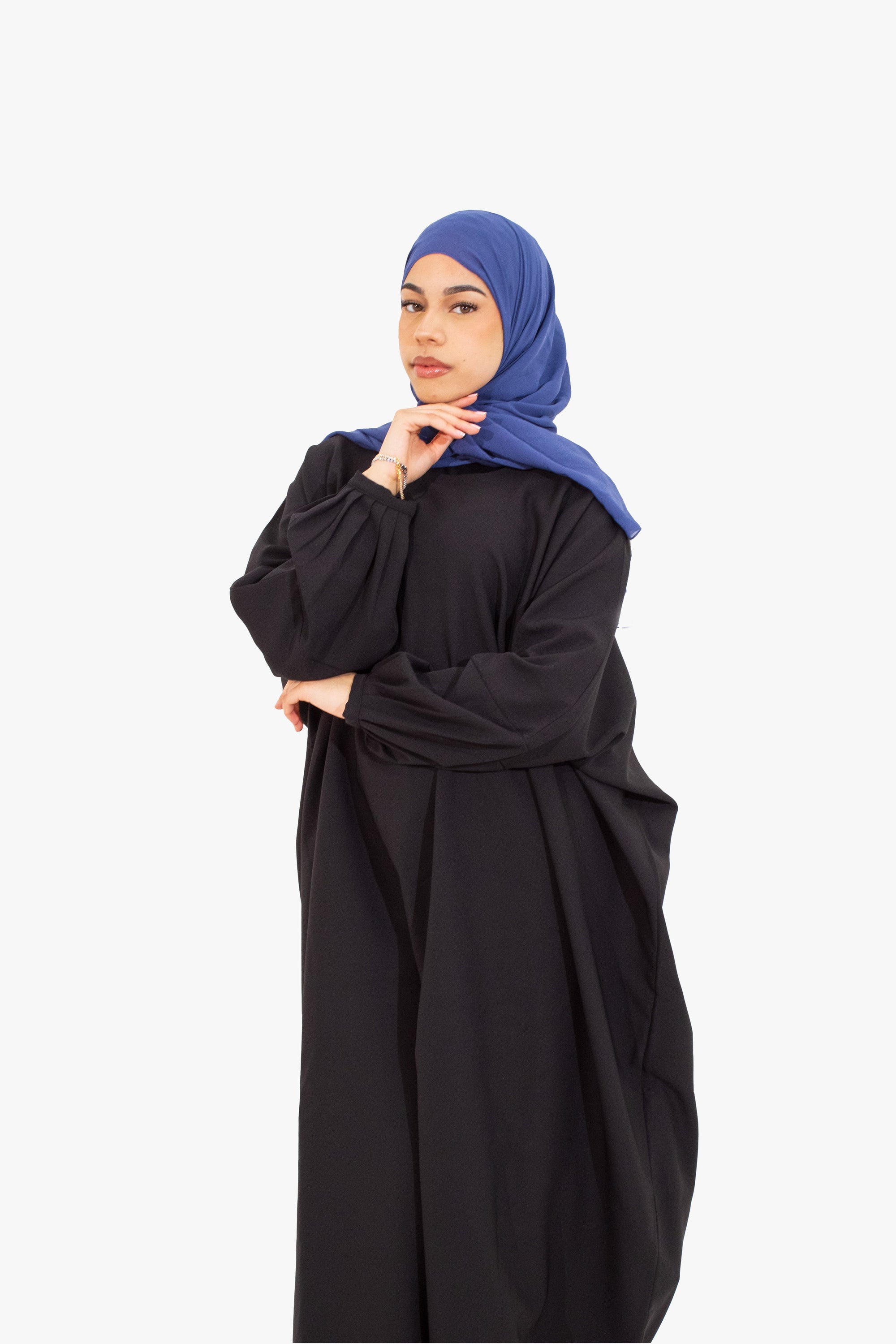 Black Batwing Abaya