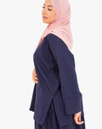 Navy Two-Piece Abaya