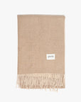 Beige Double-Tone Winter Scarf - Jawda