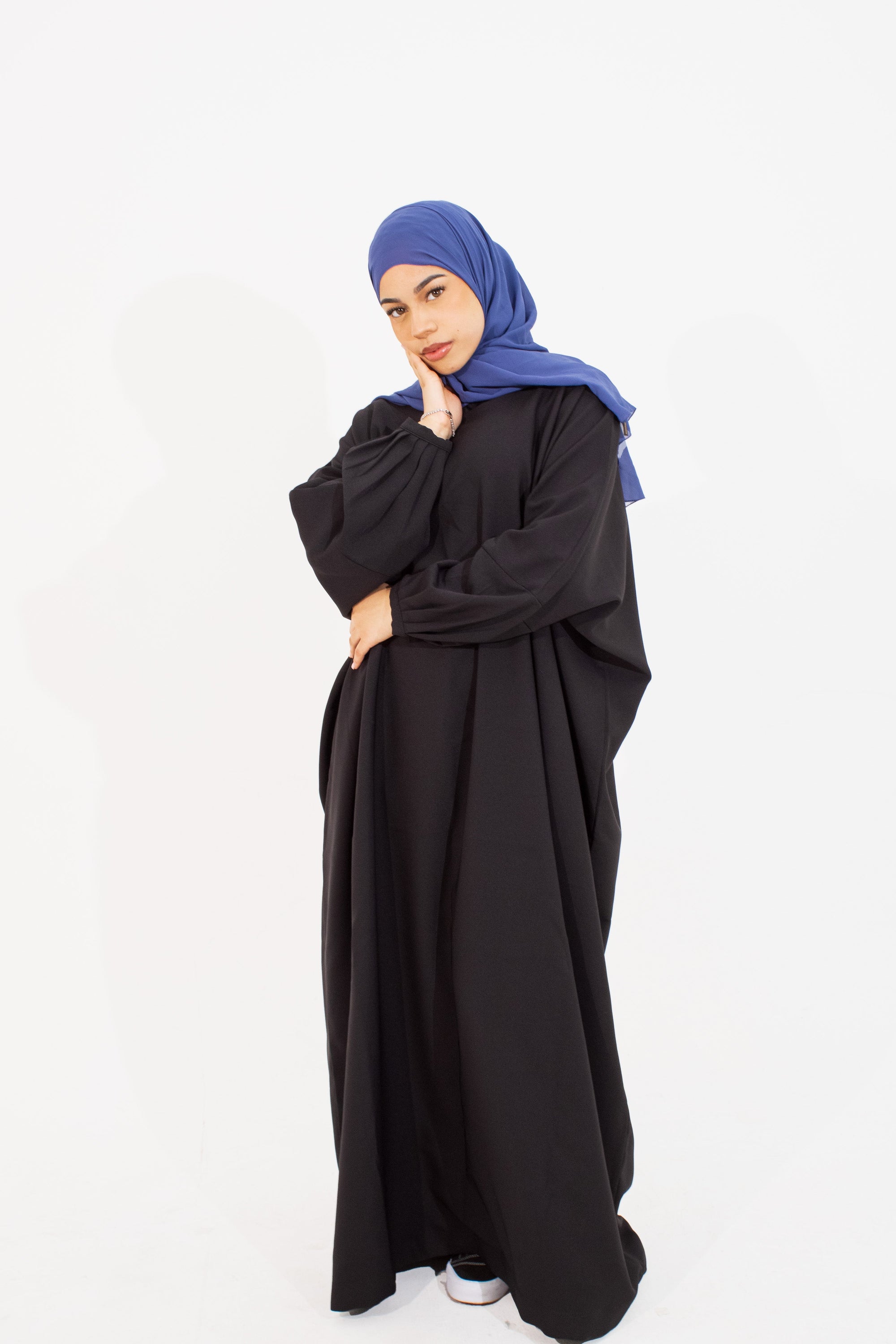 Black Batwing Abaya