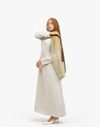 Stone Textured Double Pleat Dress