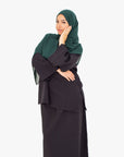 Black Two-Piece Abaya
