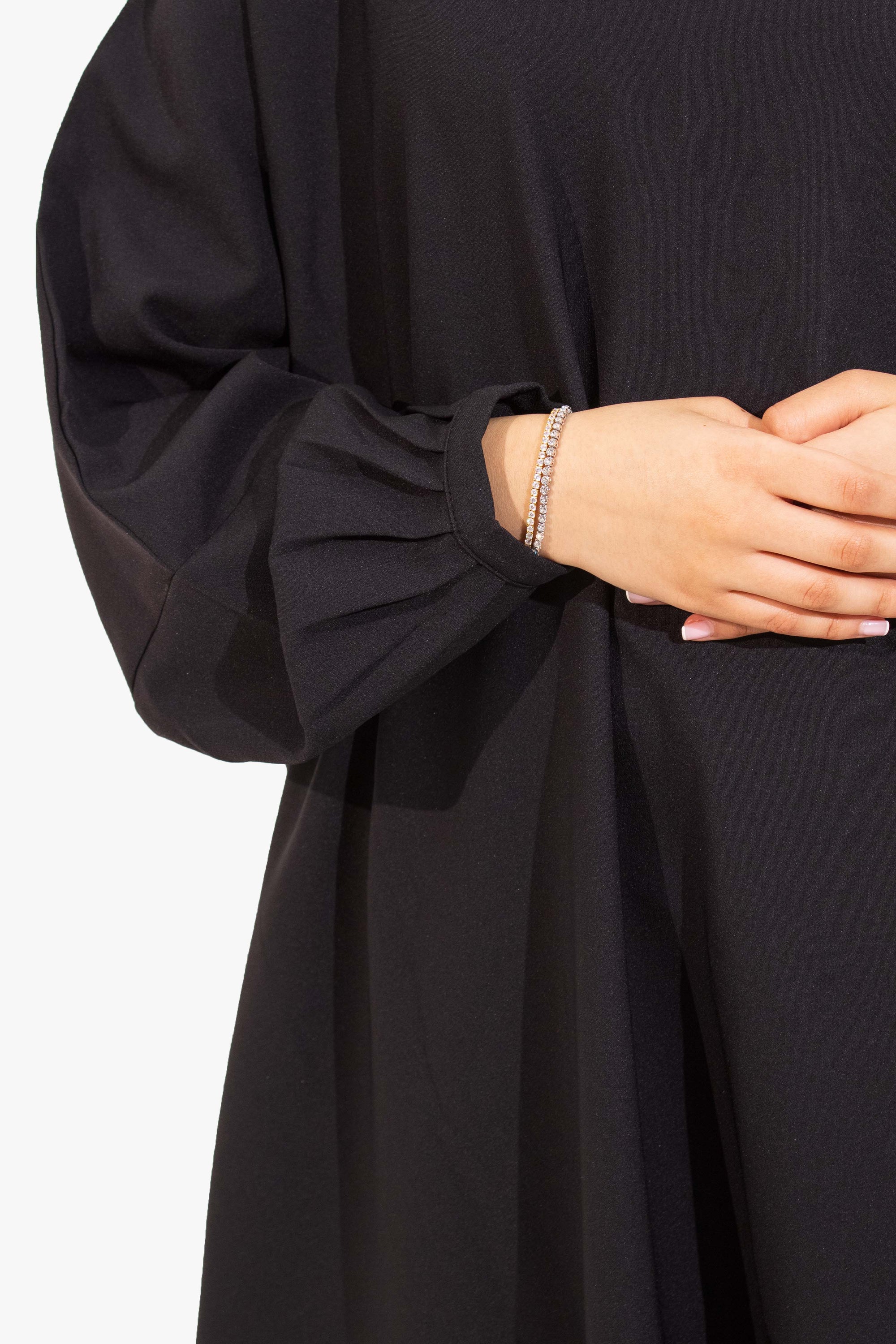 Black Batwing Abaya