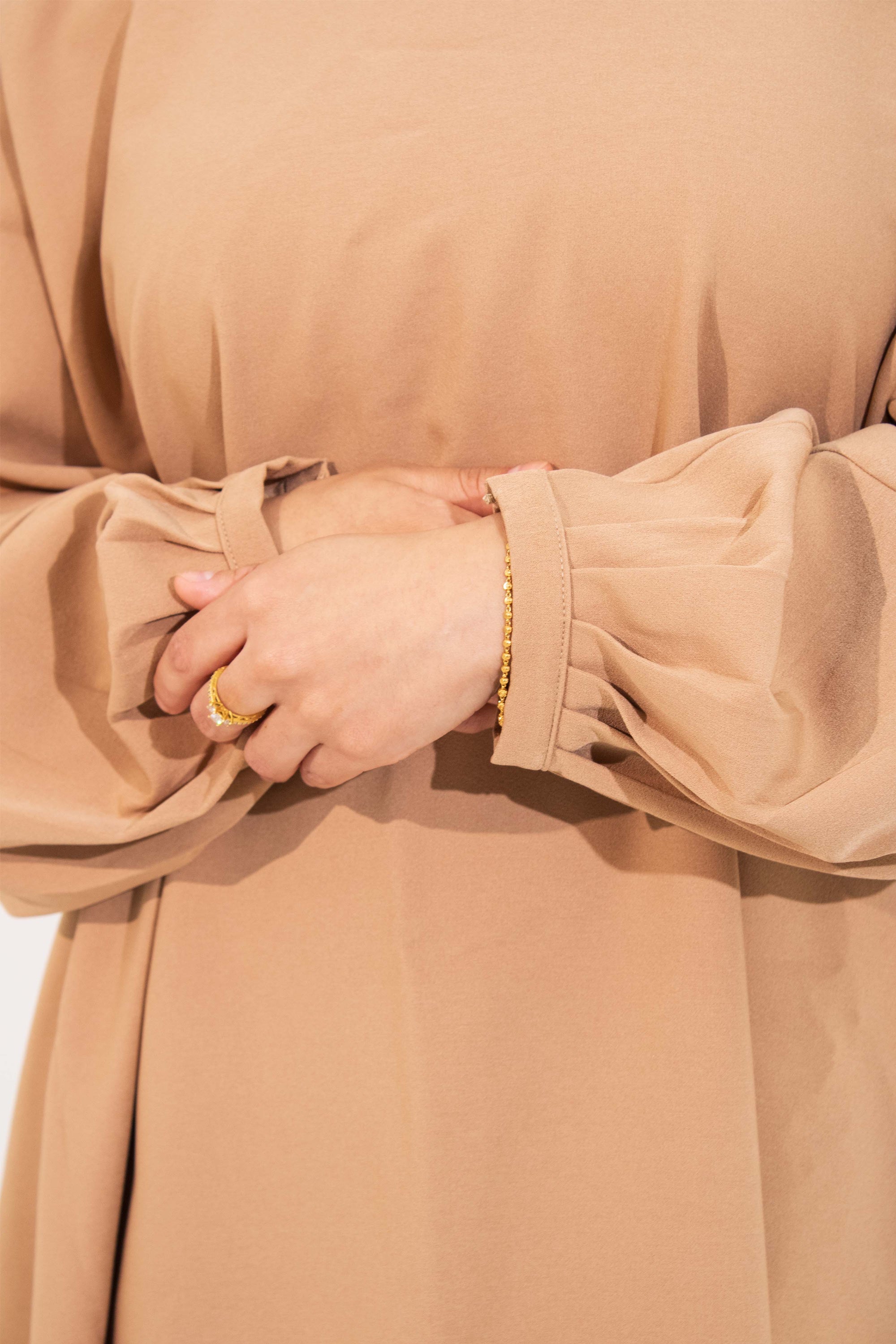 Coffee Batwing Abaya