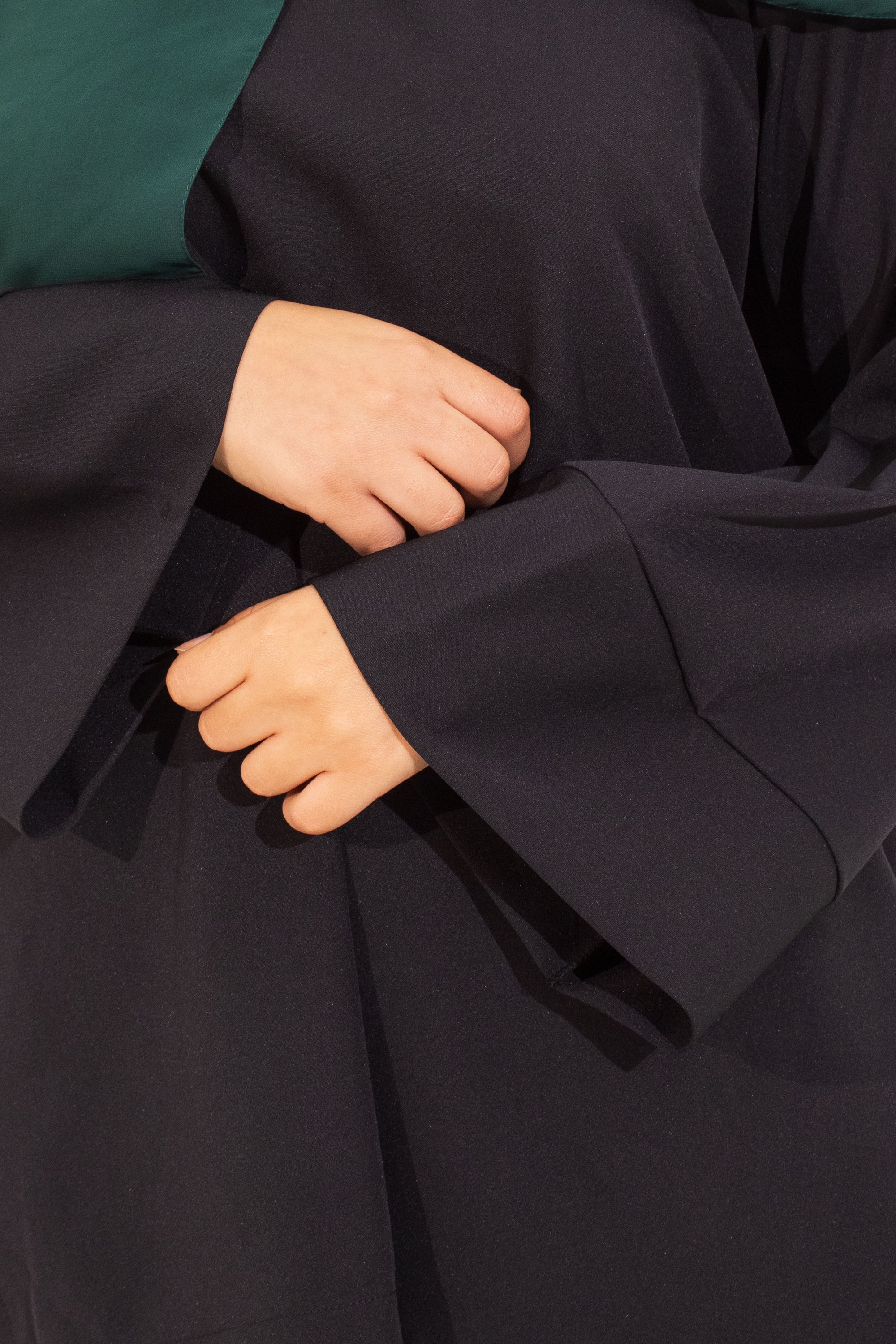 Black Two-Piece Abaya