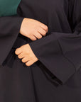 Black Two-Piece Abaya