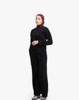 Black V-Neck Top