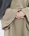 Coffee Umbrella Sleeve Abaya