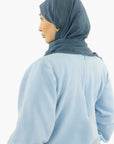 Baby Blue Jumper Abaya