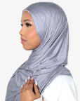 Premium Emirati Jersey Hijab & Hijab Cap Bundle