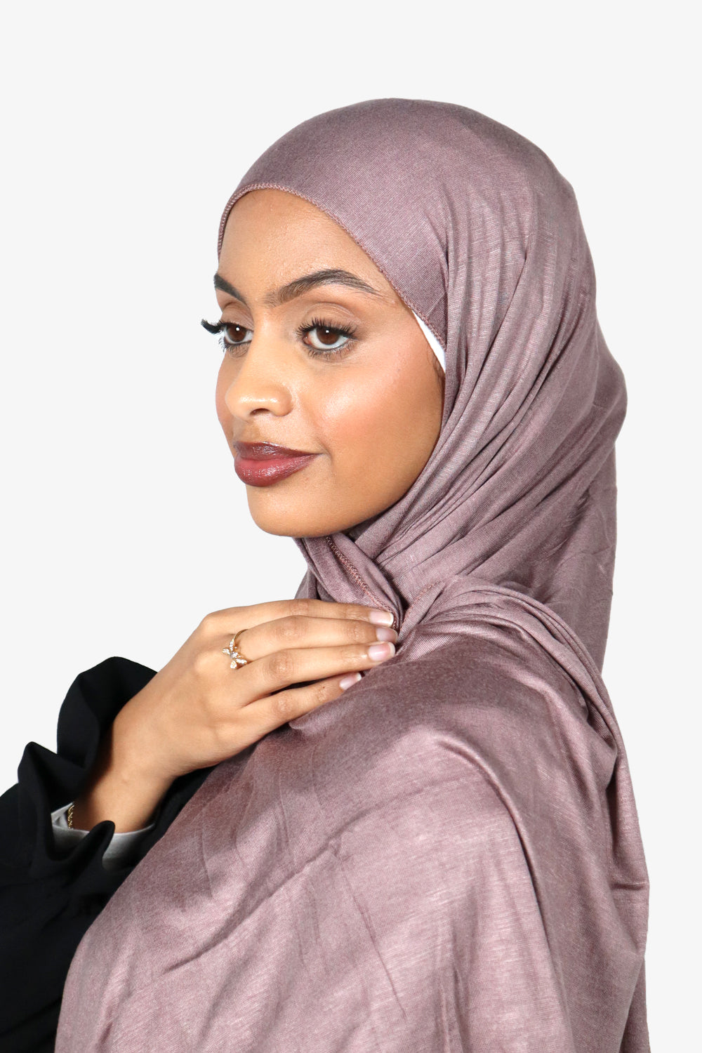 Premium Emirati Jersey Hijab & Hijab Cap Bundle