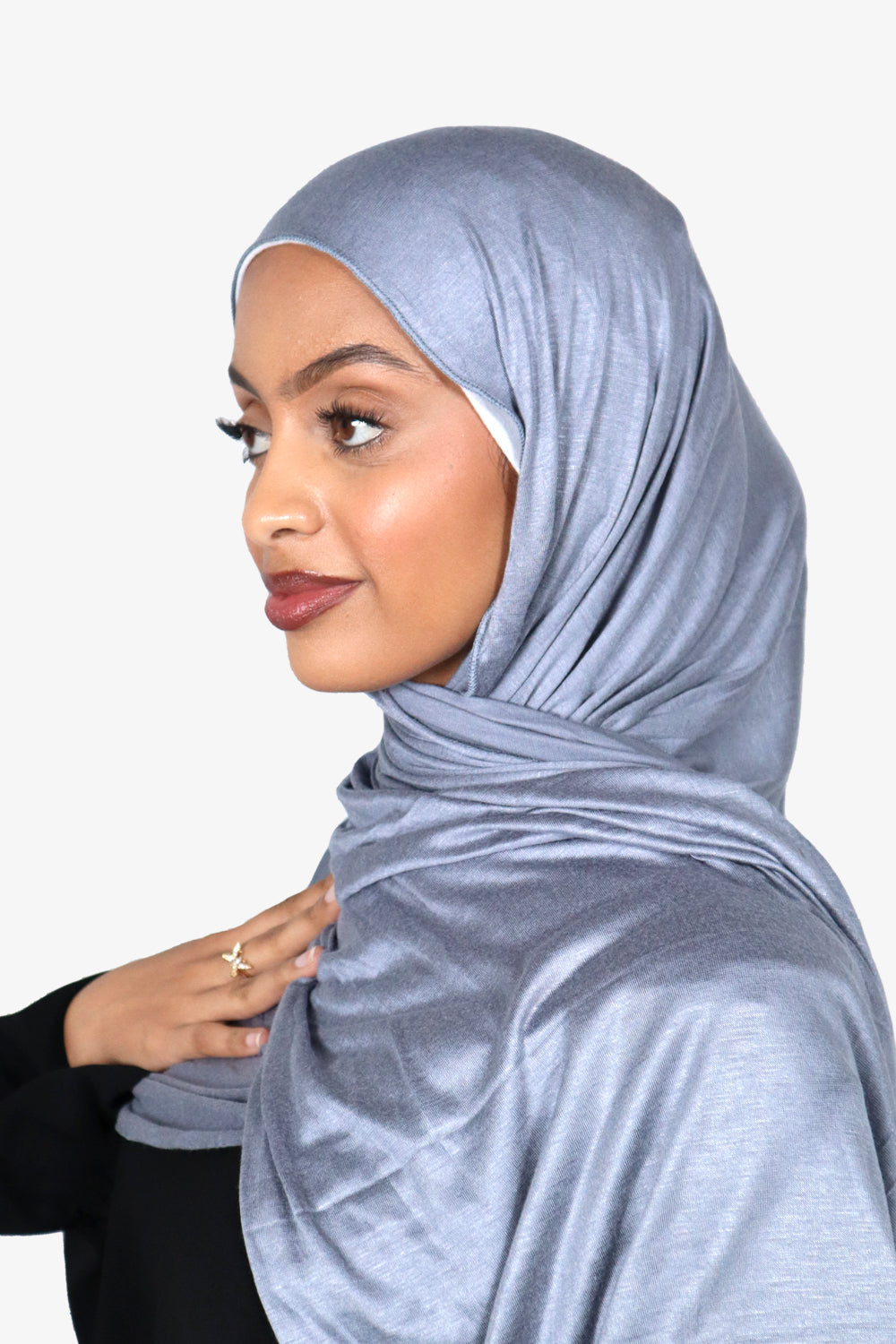 Premium Emirati Jersey Hijab & Hijab Cap Bundle