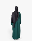 Emerald Green Pleat Abaya