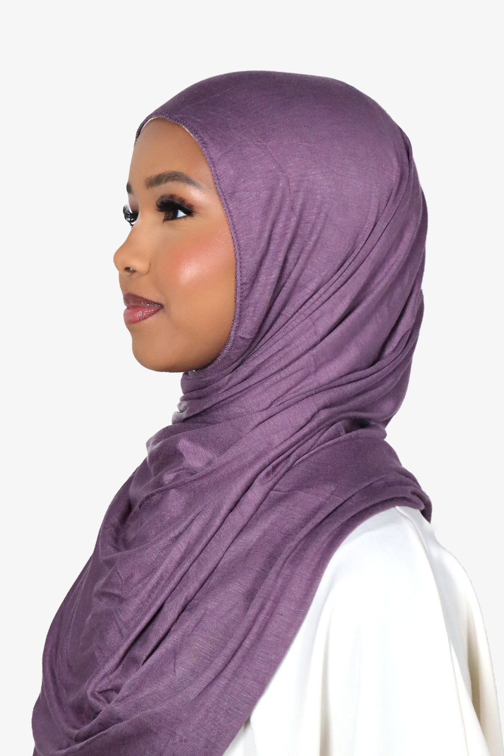 Premium Emirati Jersey Hijab & Hijab Cap Bundle