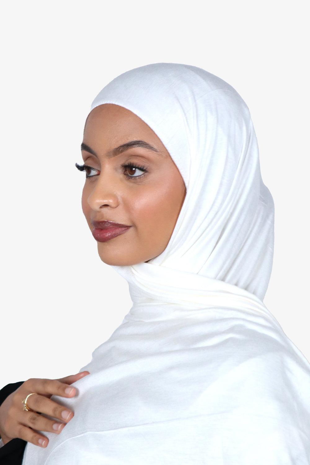 Premium Emirati Jersey Hijab & Hijab Cap Bundle