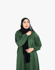 Green Jumper Abaya