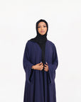 Purple Kimono Open Abaya