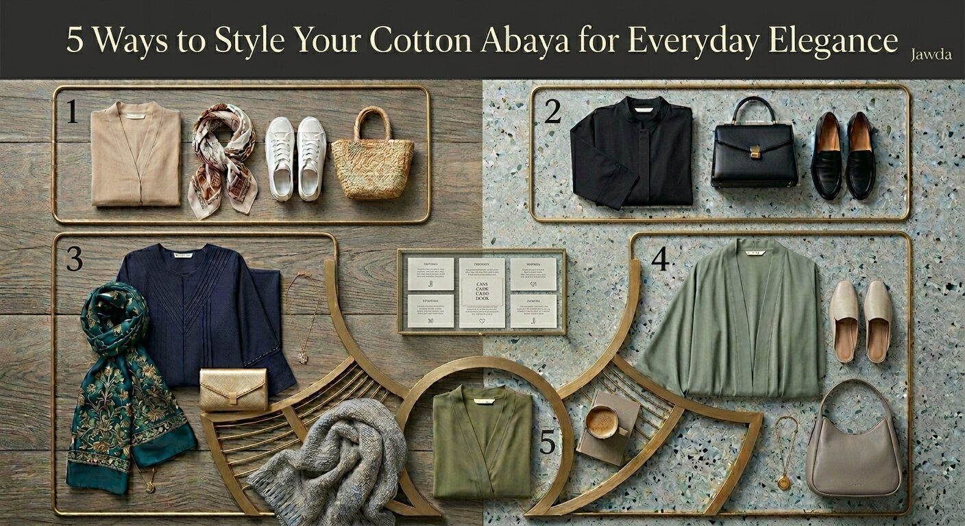 5 Ways to Style Your Cotton Abaya for Everyday Elegance