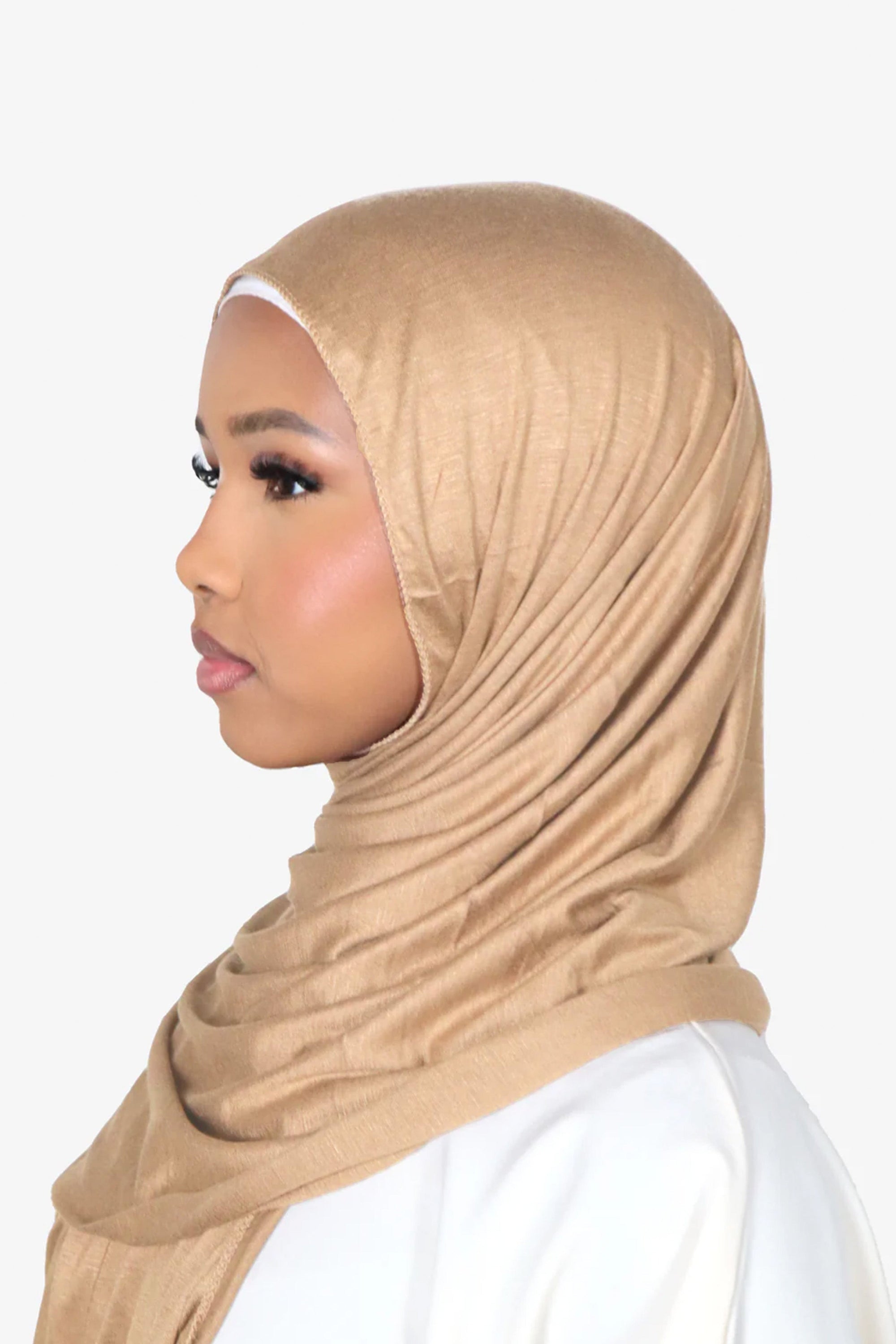Premium Emirati Jersey Hijab &amp; Hijab Cap Bundle