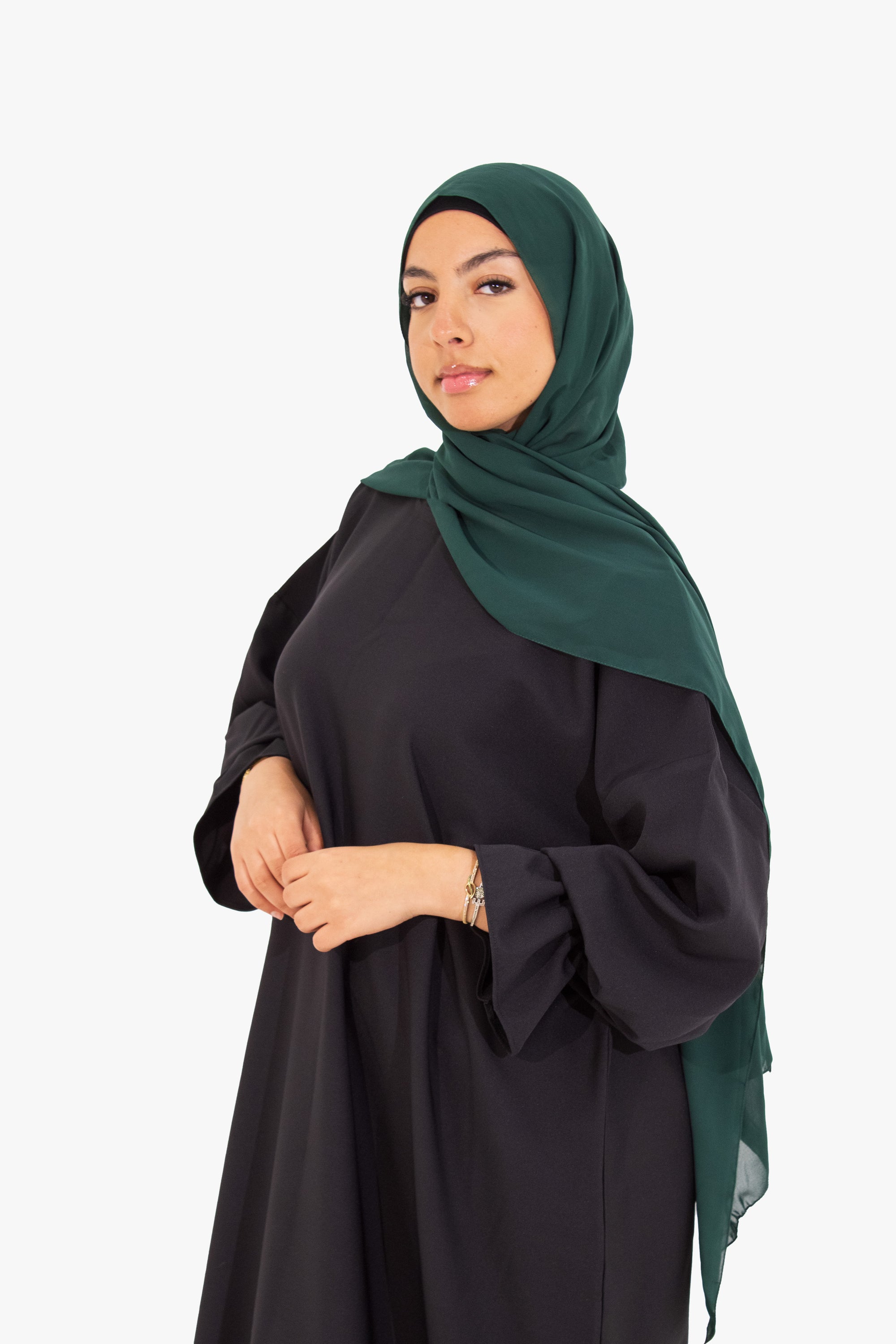 Black Marie Sleeve Abaya