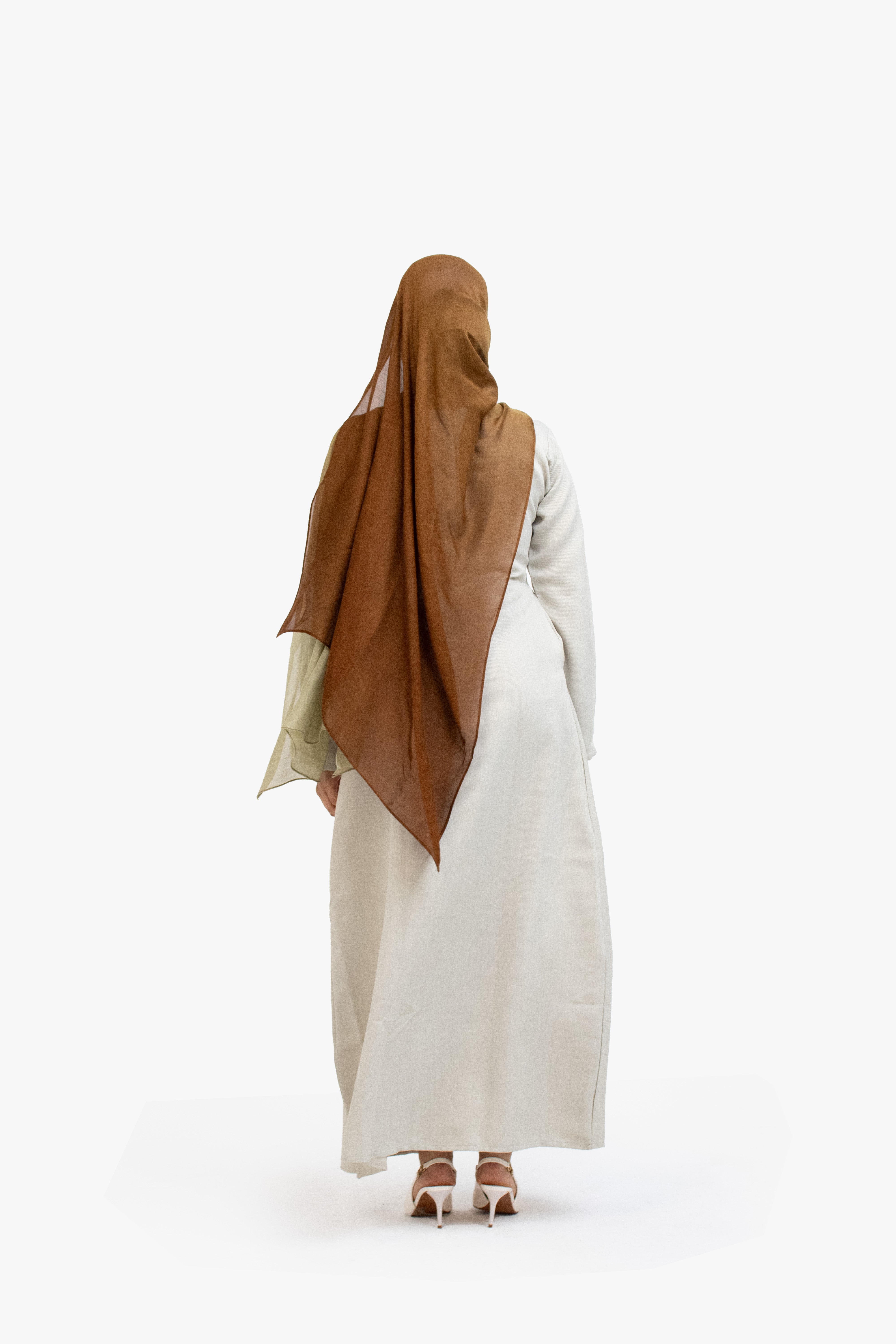 Stone Textured Double Pleat Dress – Jawda