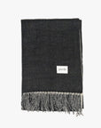 Black Double-Tone Winter Scarf