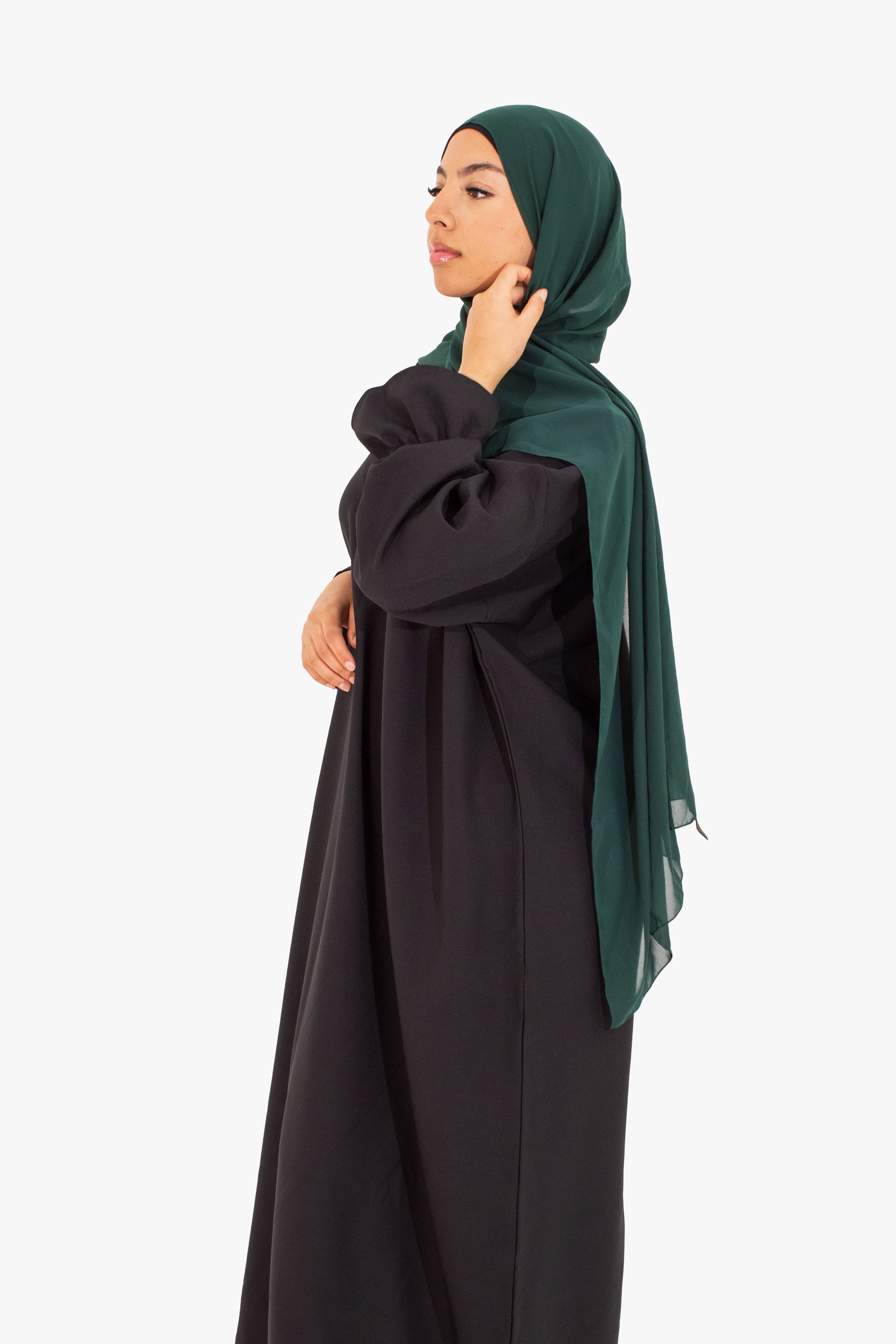 Black Marie Sleeve Abaya