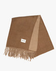 Coffee Double-Tone Winter Scarf - Jawda