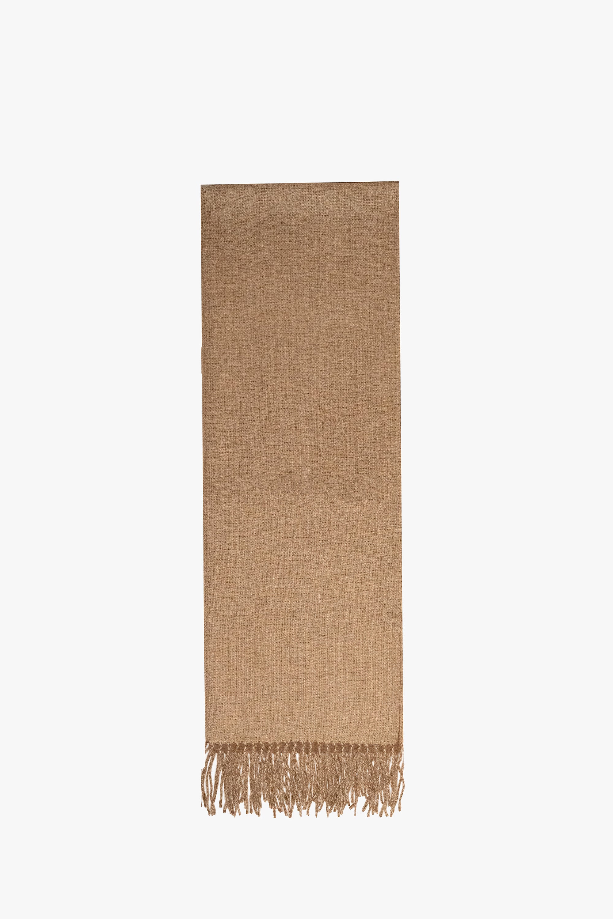 Coffee Double-Tone Winter Scarf - Jawda