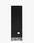 Black Double-Tone Winter Scarf
