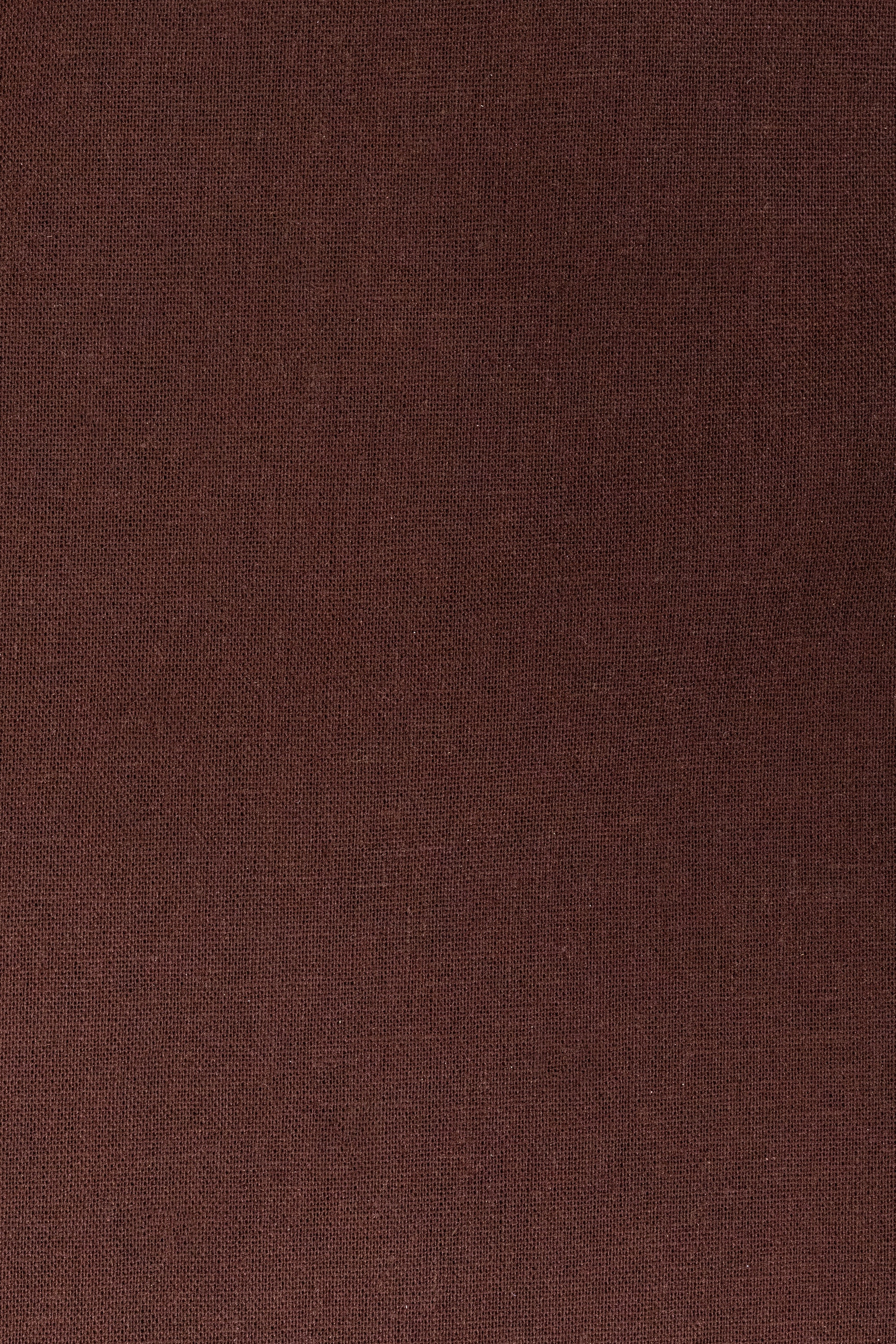 Mocha Brown Linen Cotton Kaftan