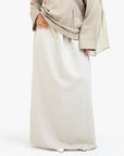 Stone Textured Elasticated Skirt