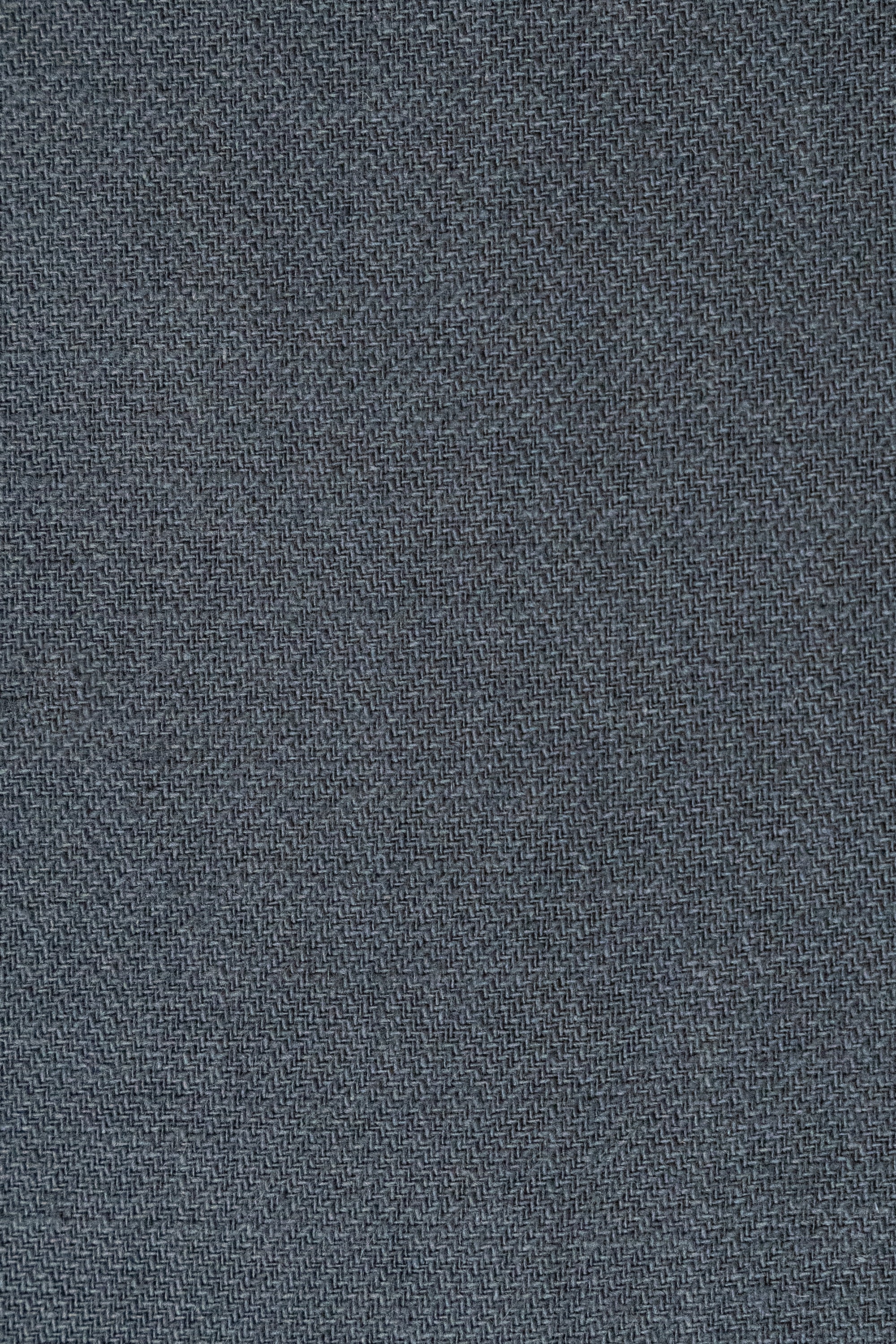 Marineblauer Baumwollkragen-Abaya
