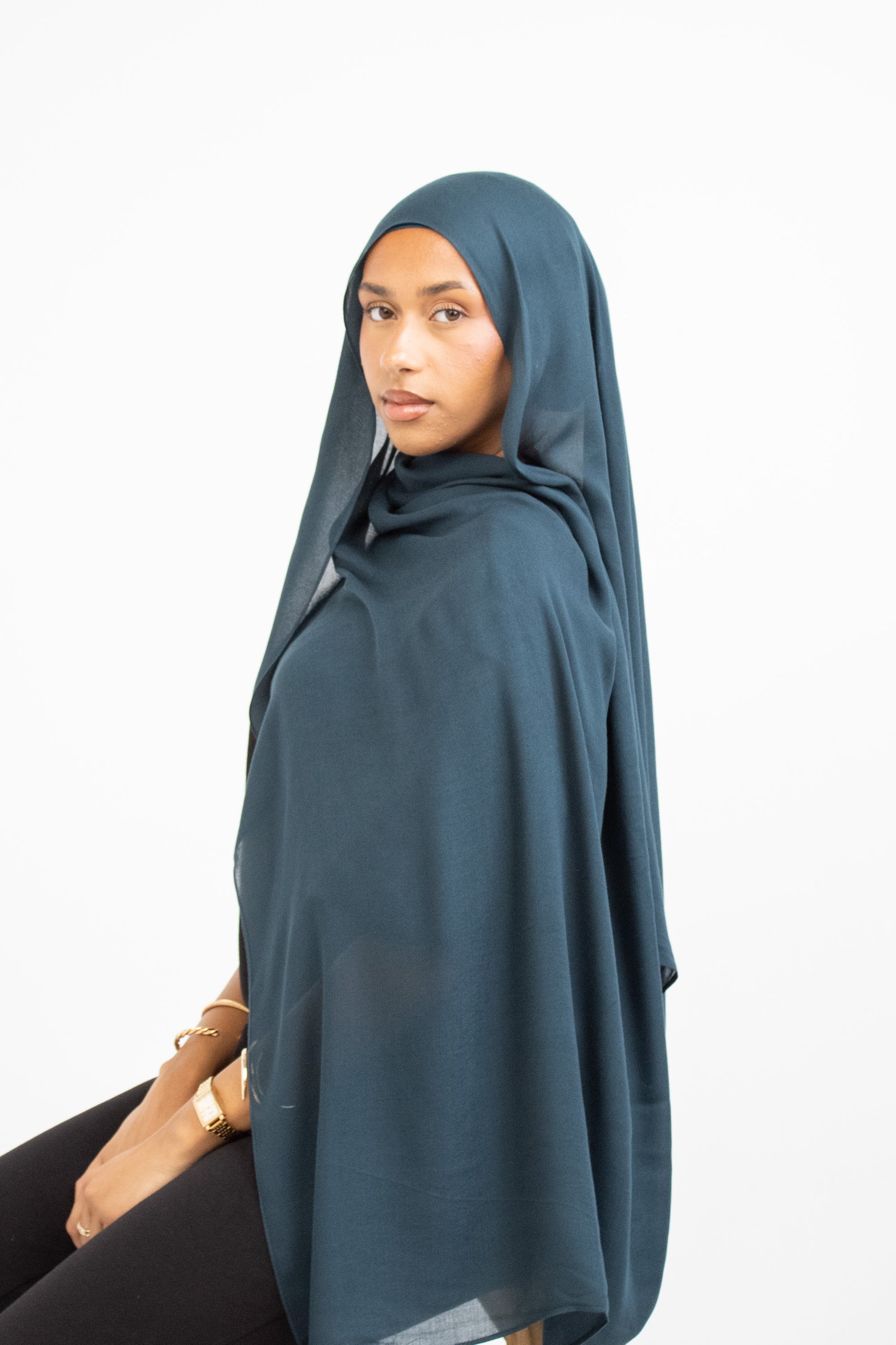 Premium Modal Hijab &amp; Hijab Cap Bundle