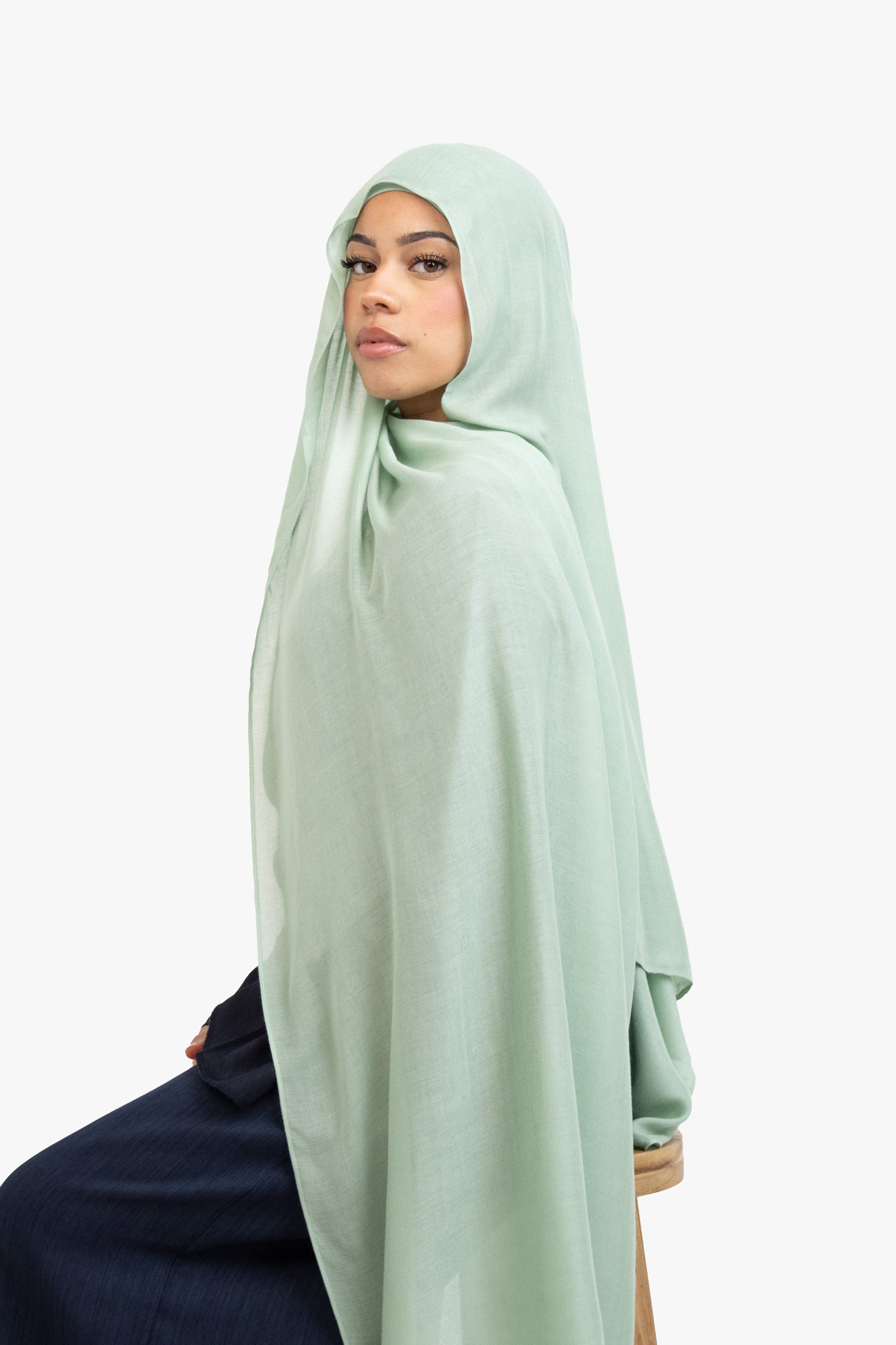 Premium Modal Hijab &amp; Hijab Cap Bundle