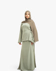 Sage Two-Side Tie Top