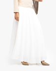 Ivory Wrap Skirt