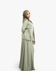 Sage Two-Side Tie Top