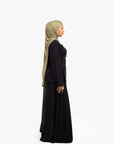 Black Wrap Skirt