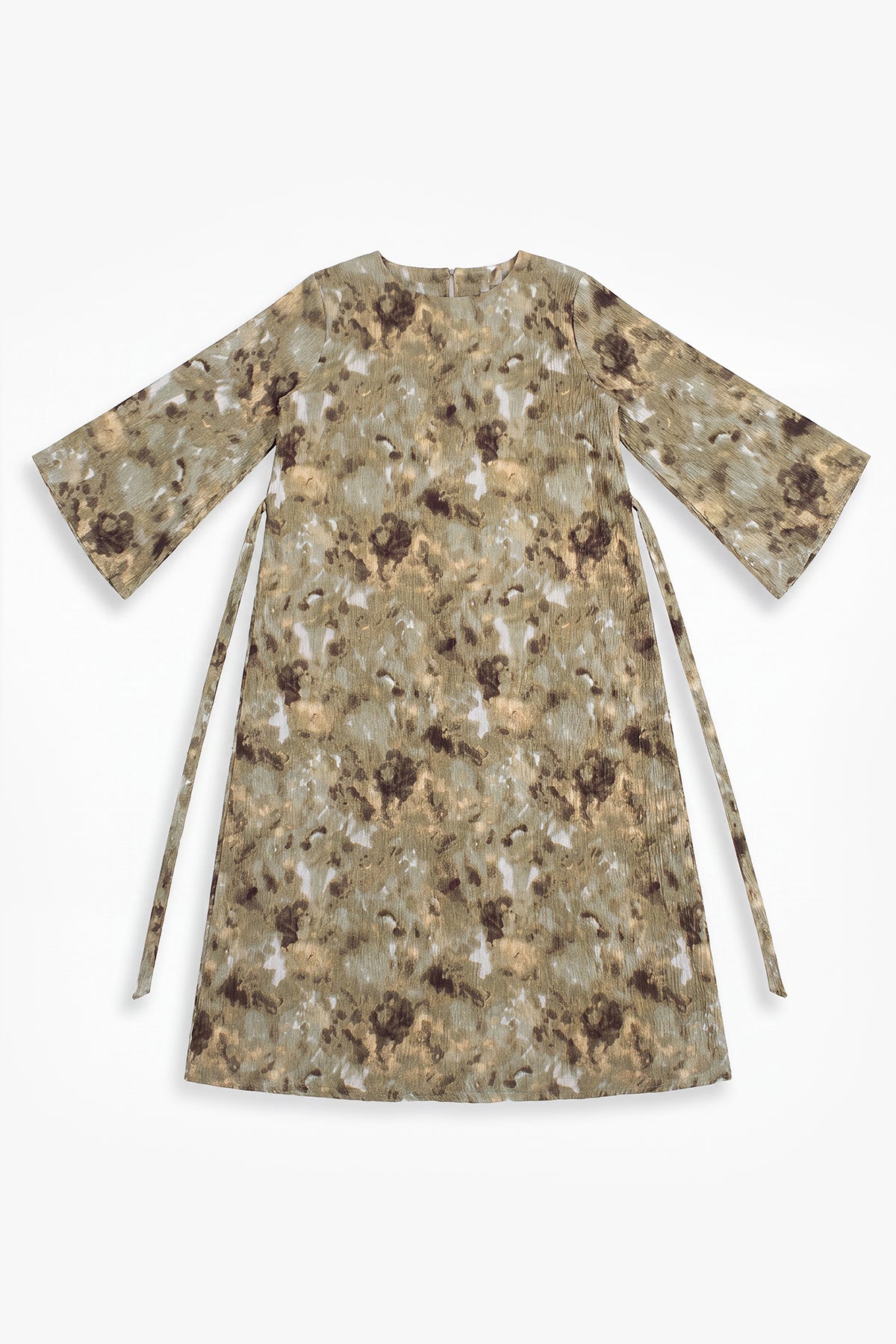 Olive Print Abaya