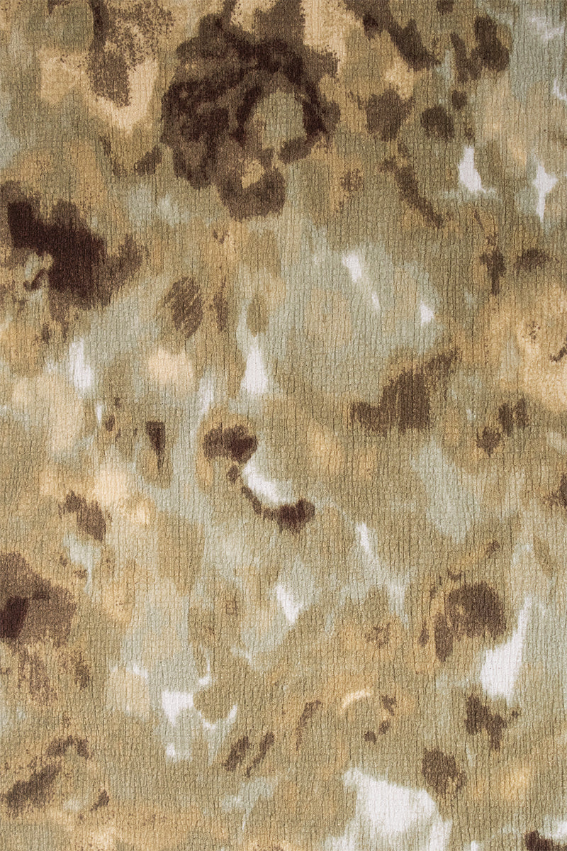 Olive Print Top